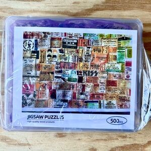 Jigsaw Puzzle 500 Pieces - Concert Tickets from 1971-2021